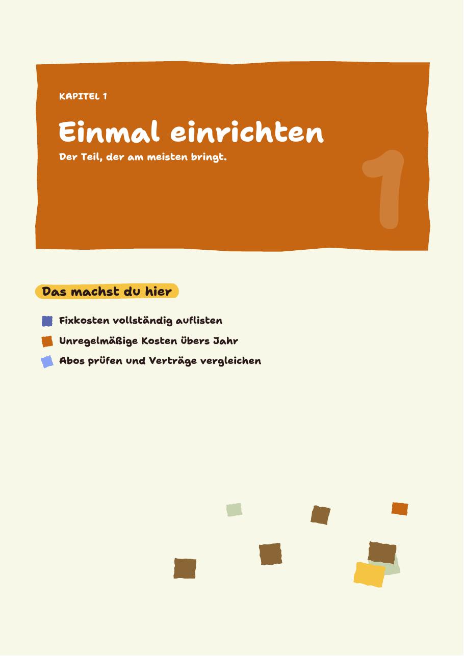 GELD MODE – Haushaltsbuch ohne tägliches Eintragen – Ansicht 1