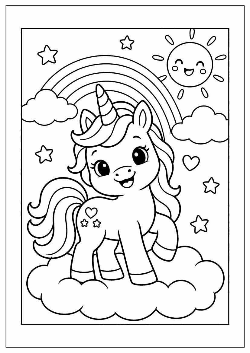 CUTE ANIMALS – Ausmalbuch für Kinder – Ansicht 2