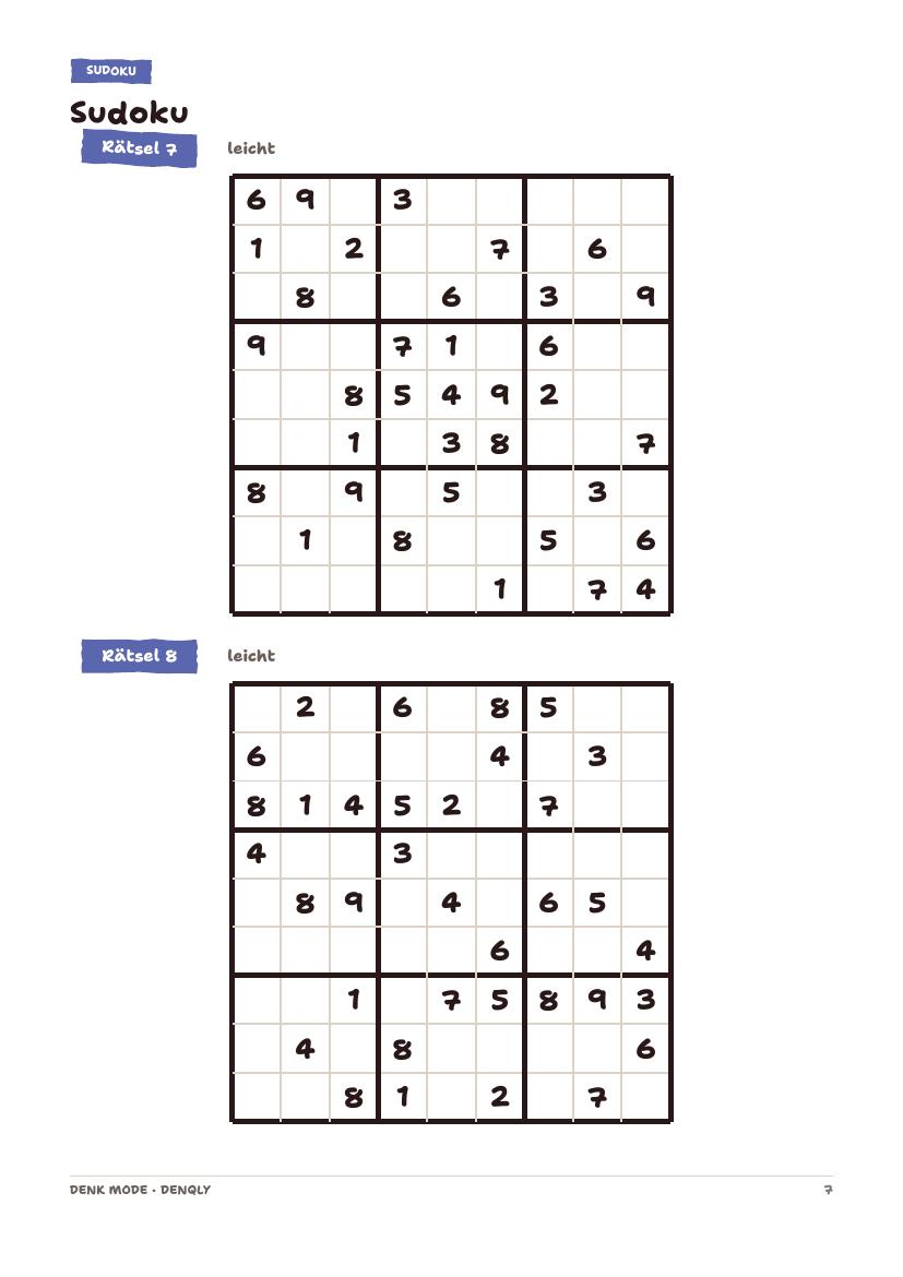 DENK MODE – Rätselbuch, 64 Seiten – Ansicht 4