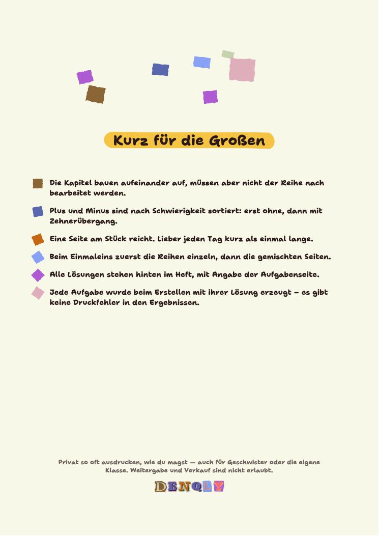 SCHUL CREW – Übungsheft für die Grundschule – Ansicht 1