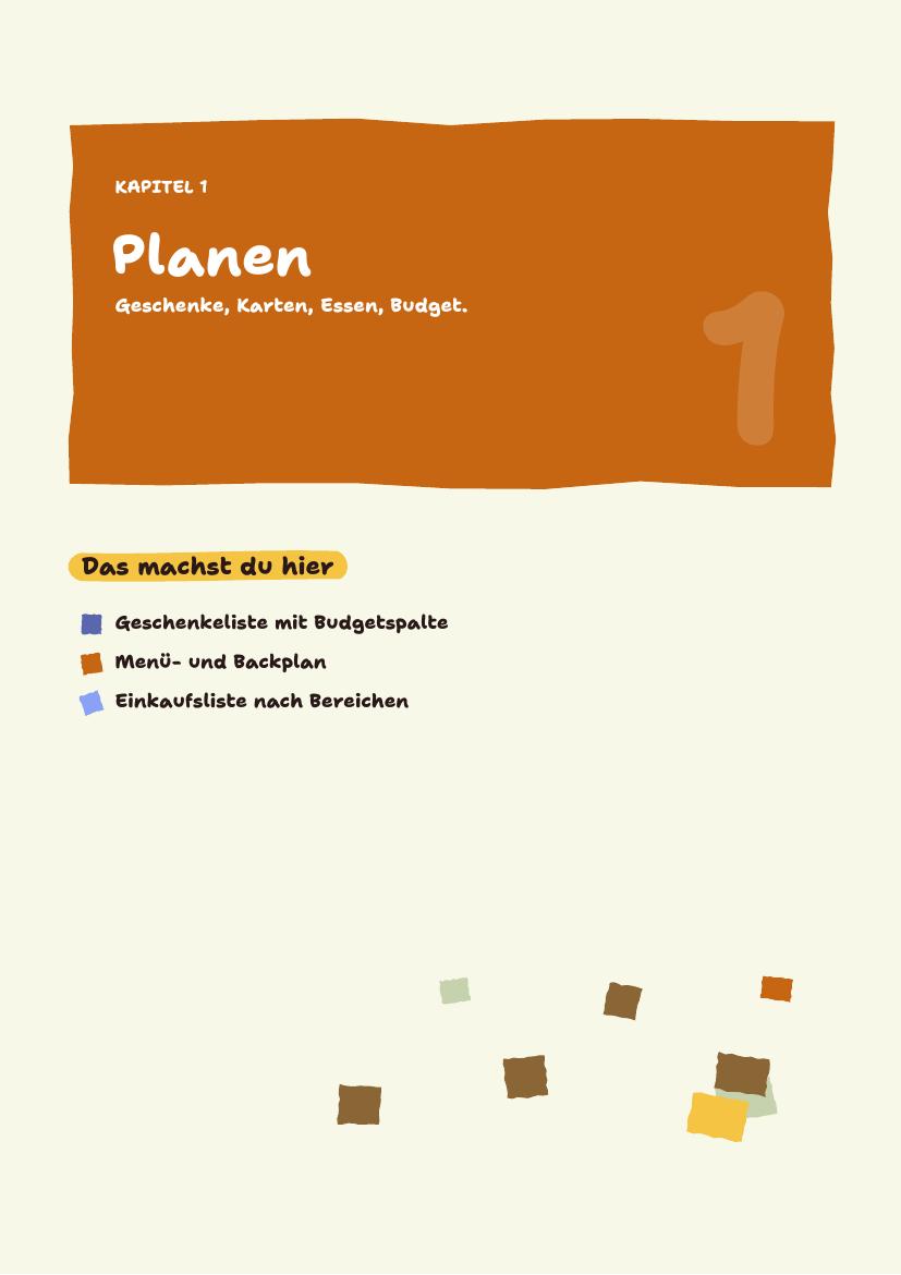 FEST MODE – Weihnachtsplaner & Adventskalender – Ansicht 1