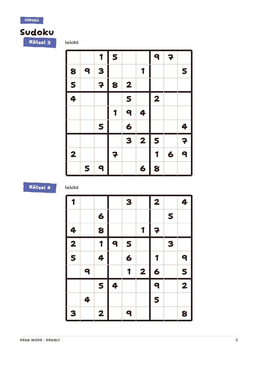 DENK MODE – Rätselbuch, 64 Seiten – Ansicht 3