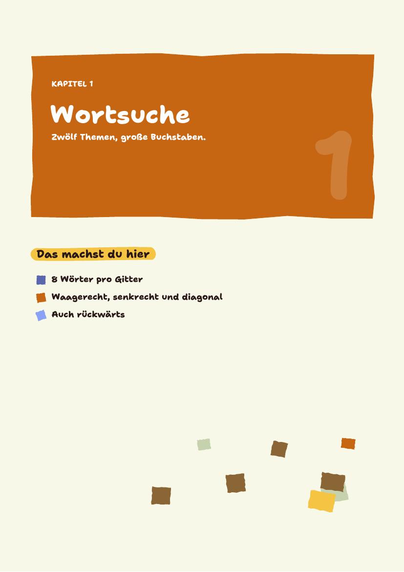 KLAR MODE – Rätselheft in großer Schrift – Ansicht 1