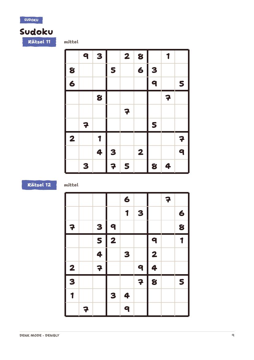 DENK MODE – Rätselbuch, 64 Seiten – Ansicht 5